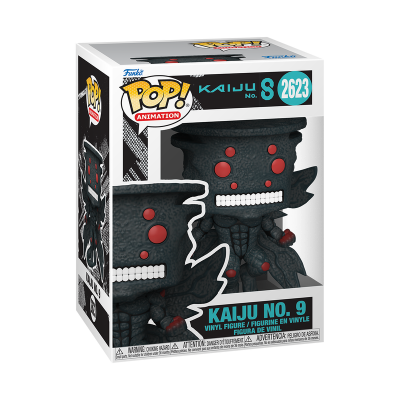 Figura Funko Pop Kaiju No. 9 em caixa branca