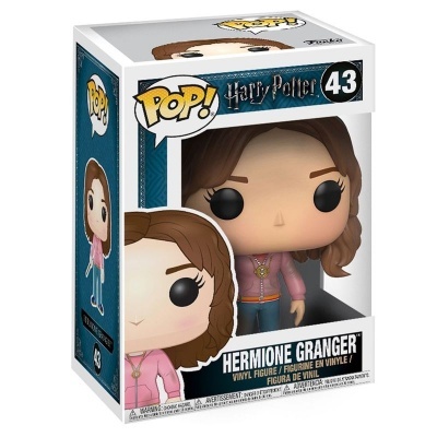 Figura Funko Pop! Hermione Granger vinil 43 em caixa com visor