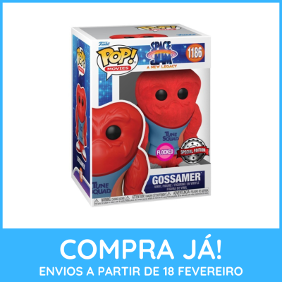Funko Pop! Gossamer Space Jam - figura vinil embalagem