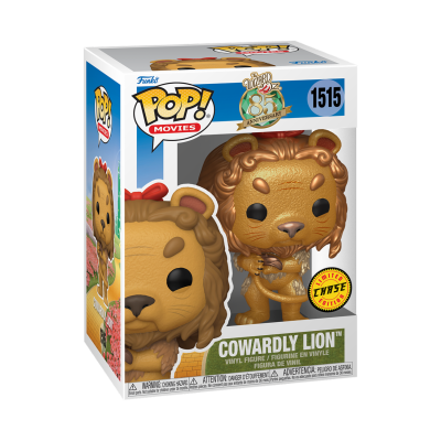 Funko Pop! Leão Covarde de vinil em caixa