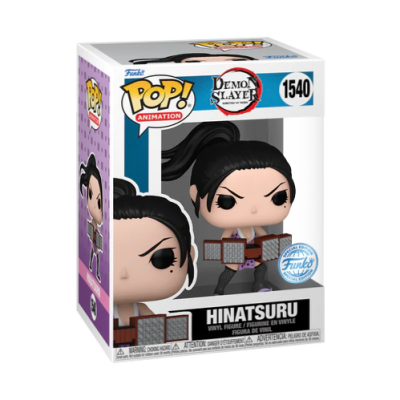 Funko Pop! figura de vinil de Hinatsuru da Demon Slayer na caixa