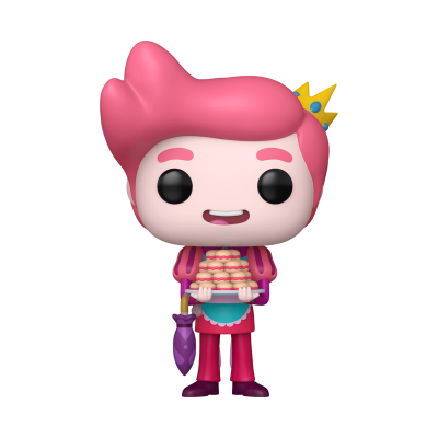 Figura Funko Pop rosa com coroa e bolachas