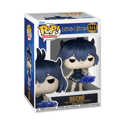 Funko Pop! Secré da série Black Clover na caixa original