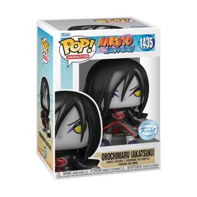 Funko Pop Orochimaru (Akatsuki), vinil na embalagem
