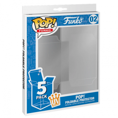 Embalagem para protetores dobráveis de Funko Pop 5 unidades