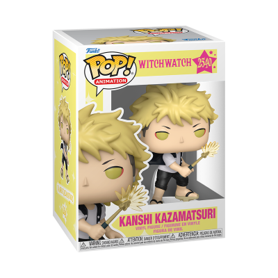 Funko Pop! Kanshi Kazamatsuri Witchwatch número 2540 numa caixa com janela
