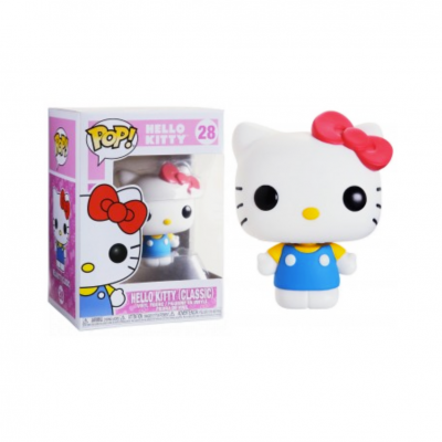 Figura Funko Pop! Hello Kitty clássica com caixa rosa