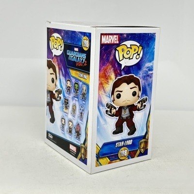 Caixa de boneco Funko Pop! Star-Lord Marvel Guardians of the Galaxy Vol. 2