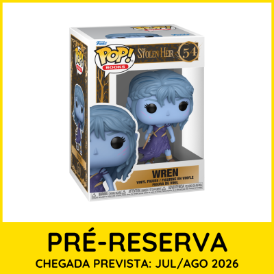 Figura de vinil POP! Wren da coleção The Stolen Heir embalada numa caixa de exposição
