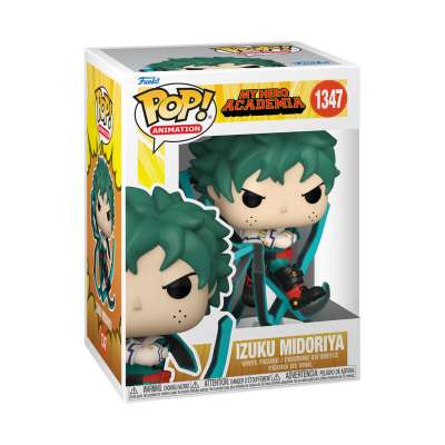 Figura Pop! Animation Izuku Midoriya My Hero Academia na caixa