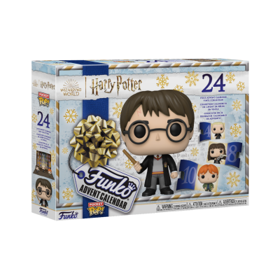 Calendário do Advento Funko POP Harry Potter, com 24 surpresas e figura de Harry Potter