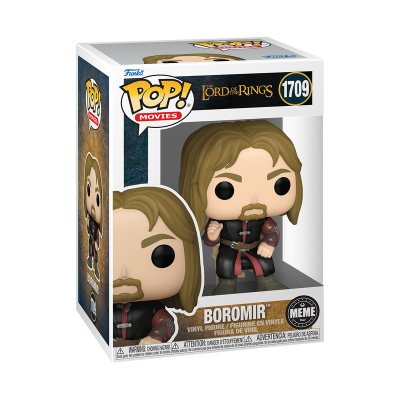 Figura Funko Pop! Boromir Lord of the Rings na caixa
