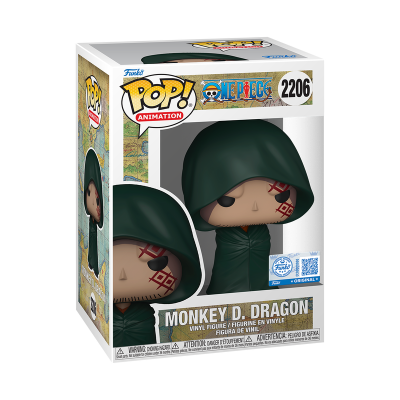 Funko Pop! Animation Monkey D. Dragon da One Piece em caixa