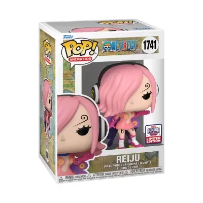 Funko Pop! Reiju de One Piece na caixa