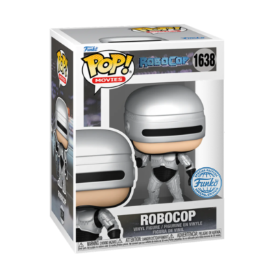 Figura Funko Pop! RoboCop na caixa