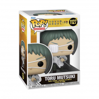 Funko Pop! Vinil Toru Mutsuki Tokyo Ghoul na embalagem