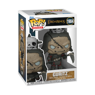 Figura Funko Pop Guritz de The Lord of the Rings em embalagem com janela