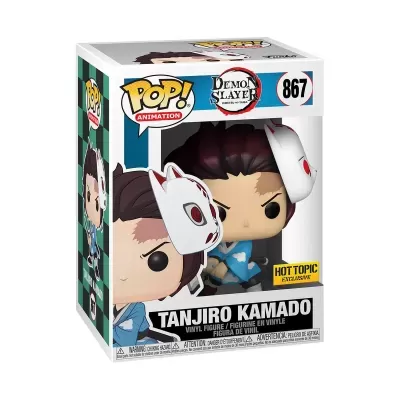 Figura Funko Pop Tanjiro Kamado Demon Slayer embalado