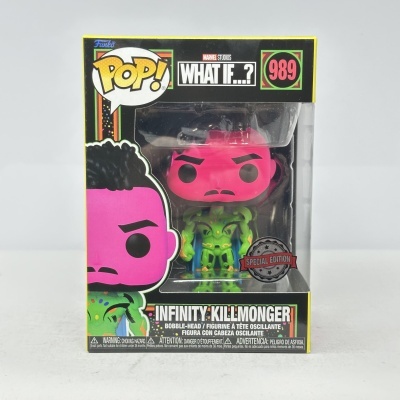 Funko Pop! Marvel Infinity Killmonger em caixa