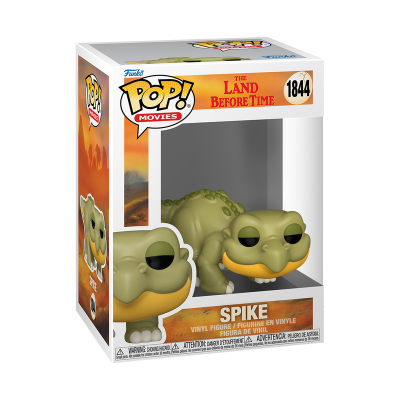 Figura Funko Pop! Spike de The Land Before Time na embalagem