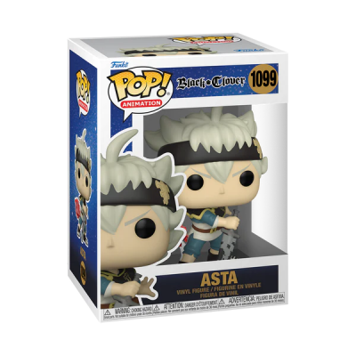Figura de vinil Asta da coleção Pop! Animation na caixa