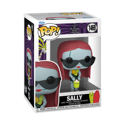 Figura Funko Pop Sally de The Nightmare Before Christmas na embalagem