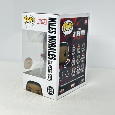 Embalagem Funko Pop! Marvel Spider-Man Miles Morales Classic Suit nº 765
