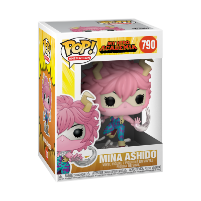 Funko Pop Mina Ashido My Hero Academia dentro da caixa