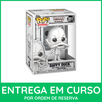 Figura Funko Pop! de vinil Daffy Duck da Looney Tunes na caixa