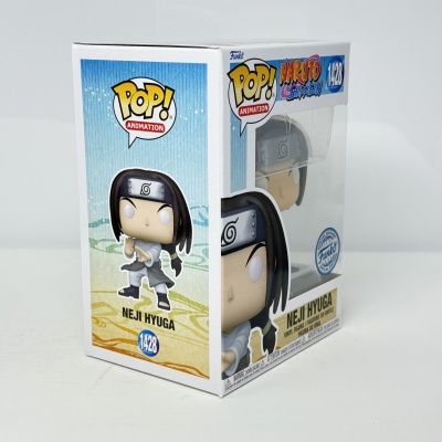 Figura Funko Pop! Nei Hyuga Naruto Shippuden 428 em caixa branca com janela