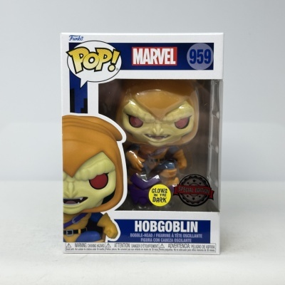 Figura Funko POP! Hobgoblin Marvel na embalagem