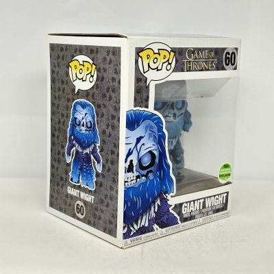 Figura de vinil Game of Thrones Giant Wight na embalagem