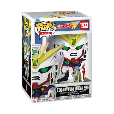 Caixa Funko Pop! Plus Gundam 1933 com figura colorida