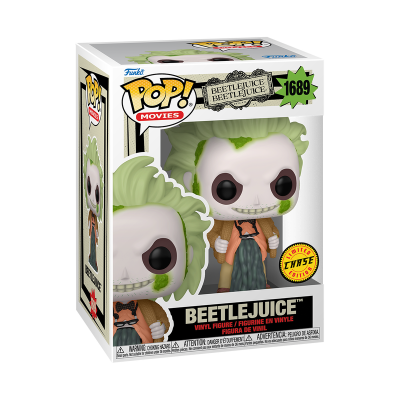 Figura FUNKO POP! de Beetlejuice na caixa