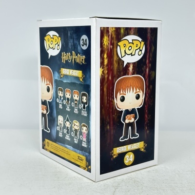 Caixa Funko Pop George Weasley Harry Potter número 34