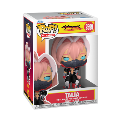 Figura Funko Pop! Animation Talia Cyberpunk Edgerunners na caixa