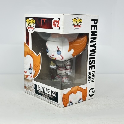 Figura Funko Pop! Pennywise com embalagem branca