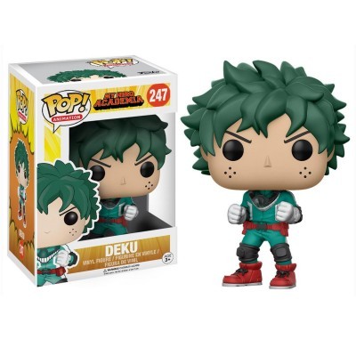Figura Funko Pop! Deku de My Hero Academia com embalagem