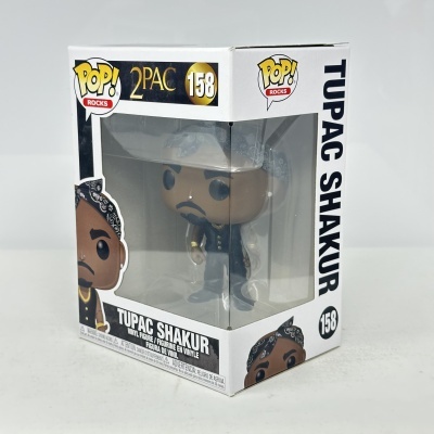 Figura Funko Pop! Tupac Shakur na embalagem