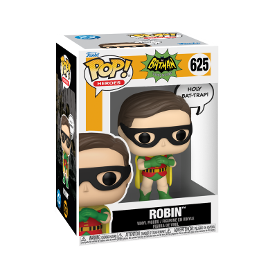 Figura Funko Pop! Robin Batman Classic TV em caixa