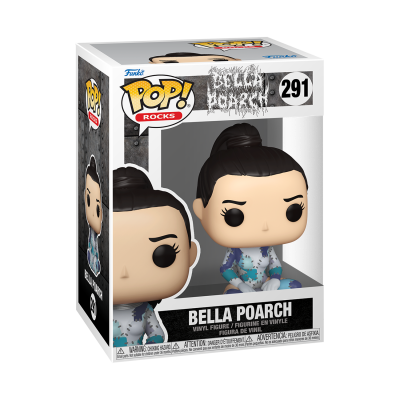 Boneco vinyl Funko POP! Rocks da Bella Poarch em caixa