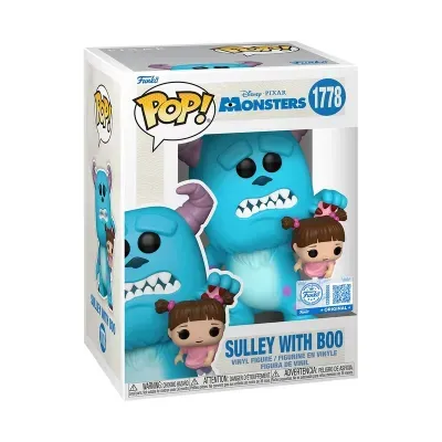 Figura Funko Pop! Sulley with Boo Disney Pixar Monsters na caixa