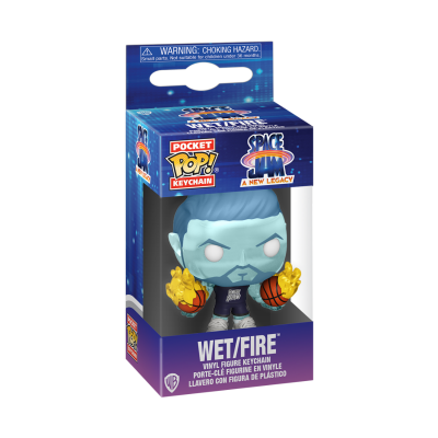 Chaveiro vinil Pocket Pop! Wet/Fire Space Jam: A New Legacy na embalagem