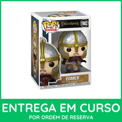 Figura Funko Pop! Éomer de The Lord of the Rings na caixa