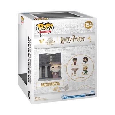 Caixa de figura Pop! Deluxe Albus Dumbledore Harry Potter número 154