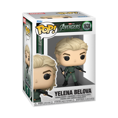 Figura Funko Pop! Yelena Belova Avengers Doomsday na caixa