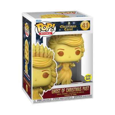 Figura Funko Pop Ghost of Christmas Past de A Christmas Carol na caixa