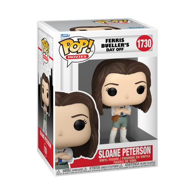 Figura de vinil POP! Sloane Peterson do filme Ferris Bueller's Day Off na caixa