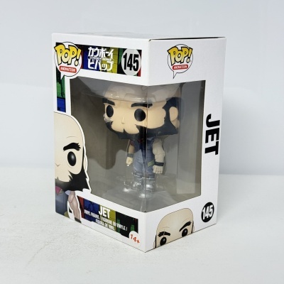 Figura Pop! vinil Jet Cowboy Bebop embalagem branca número 145