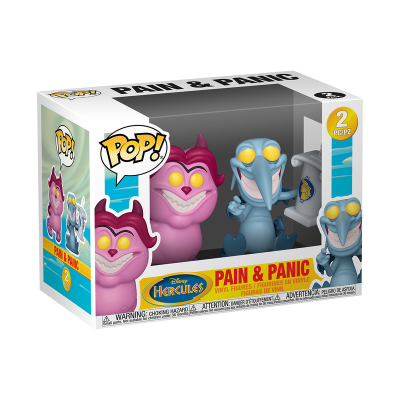 Conjunto Funko POP! Disney Hercules Pain e Panic embalado
